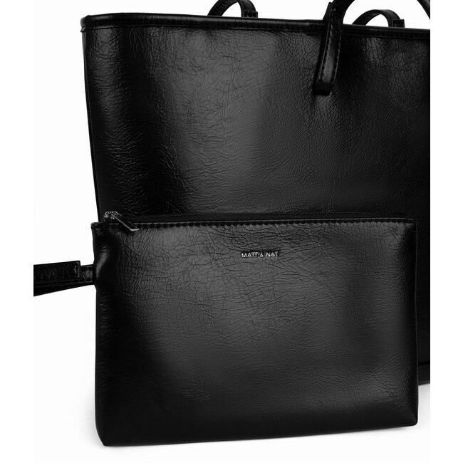 Matt & Nat Eliza Theme Tote Bag in Black