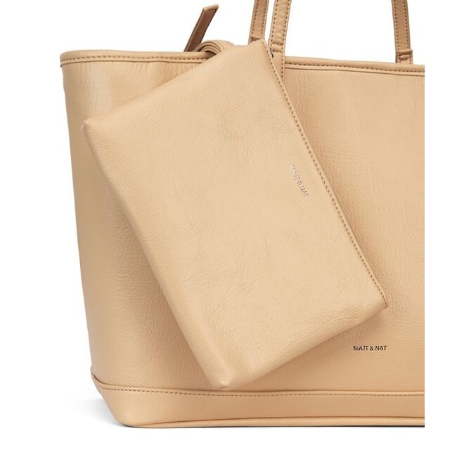 Matt & Nat Eliza Theme Tote Bag in Pancake
