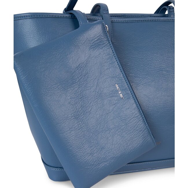 Matt & Nat Eliza Theme Tote Bag in Indigo