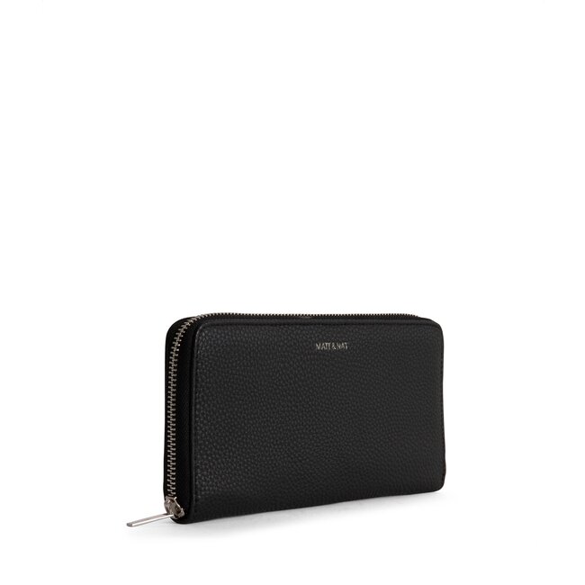 Matt & Nat Central Grain Wallet in Black