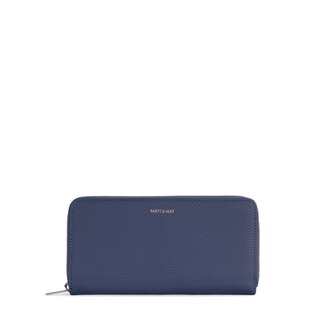 Matt & Nat Central Grain Wallet in Blueberry