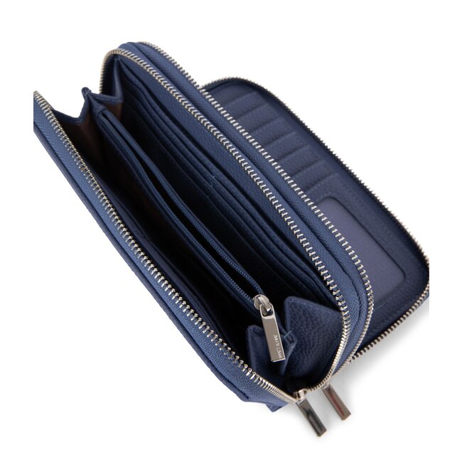 Matt & Nat Sublime Grain Wallet in Blueberry