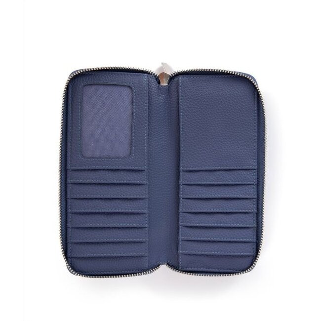 Matt & Nat Sublime Grain Wallet in Blueberry