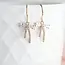 A Pocket of Posies Little Bow Earrings - Rhinestone Gold Plated