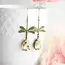 A Pocket of Posies Dragonfly Earrings Green Patina Long