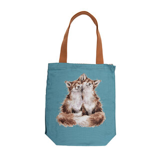 WRENDALE Canvas Tote Bag - Fox - Contentment