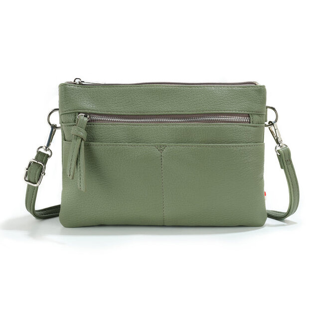 CoLab Sarah Crossbody/Clutch in Fennel