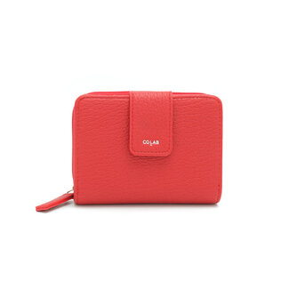 CoLab Lucy Small Wallet in Cherry Red