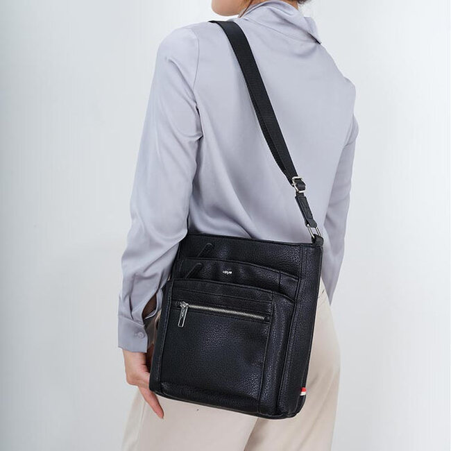 CoLab Haven Organized Crossbody in Black