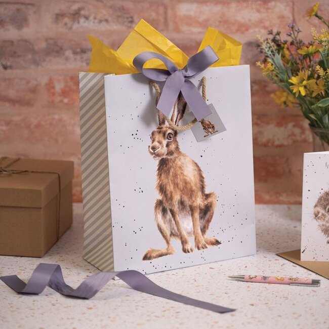 Wrendale Large Gift Bag - New Hare