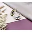 Rosa Pietsch Aurora Moon Drop Earrings - Gold & Slate