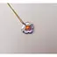 Rosa Pietsch Anna Retro Flower Mini Pendant: Pink Sky