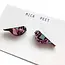 MicaPeet Bird Stud Earrings in Multi Colour