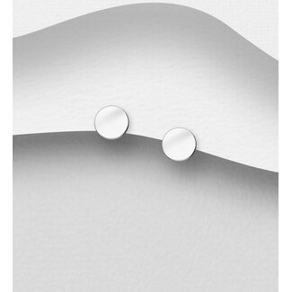Sterling Sterling Silver Dot Studs