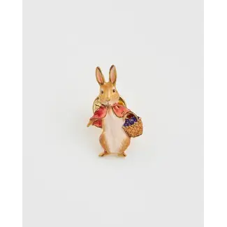 Fable England Peter Rabbit Cotton-tail Brooch
