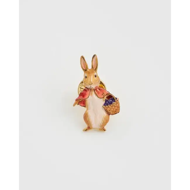 Fable England Peter Rabbit Cotton-tail Brooch