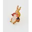 Fable England Peter Rabbit Cotton-tail Brooch