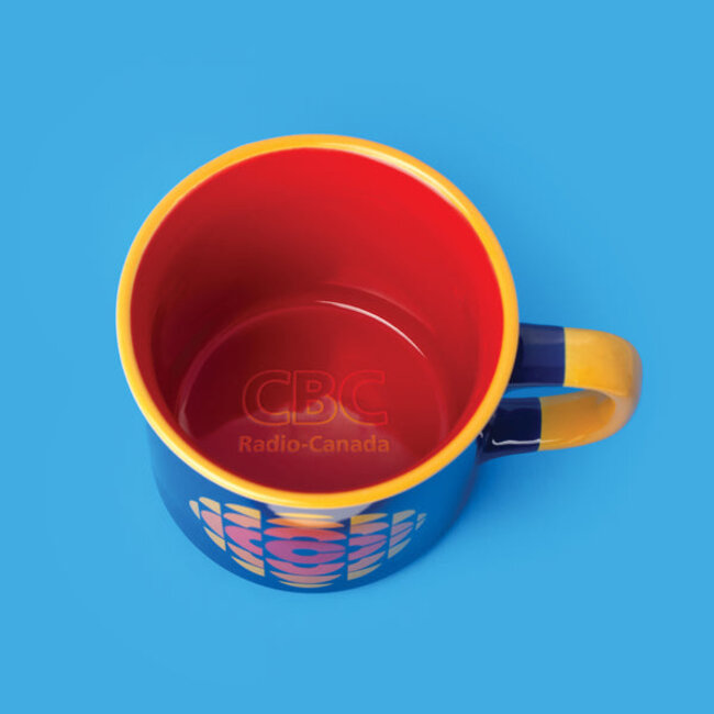 Main and Local CBC Retro Logo Mug