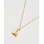 Fable England Enamel Fox Short Necklace