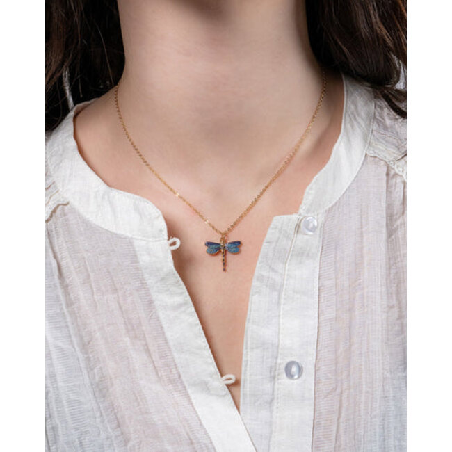 Fable England Dragonfly Necklace