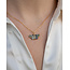 Fable England Deco Butterfly Blue Necklace