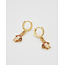 Fable England Flopsy Bunny Huggie Earrings