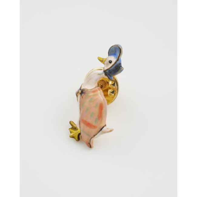 Fable England Peter Rabbit Jemima Puddle-Duck Brooch
