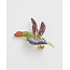 Fable England Hummingbird Brooch