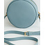 Fable England Chloe Circle Purse Embroidered Dormouse - Blue