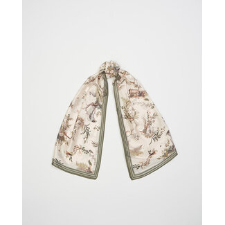 Fable England Wonderland Toile Silky Scarf