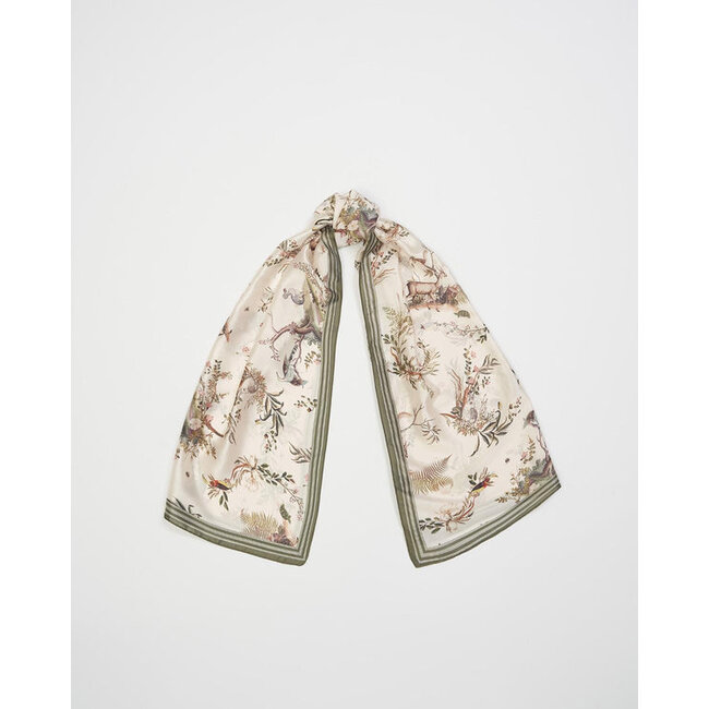 Fable England Wonderland Toile Silky Scarf