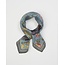 Fable England Catherine Rowe's - Into The Woods Square Scarf Teal