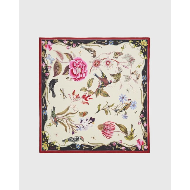 Fable England Wonderland Scene Square Scarf