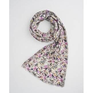 Fable England Floral Engravings Lightweight Scarf