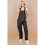 Betsy - Overalls in Bee Print