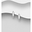 Sterling Sterling Silver Oval Studs