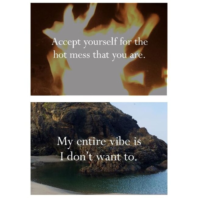 Disappointing Affirmations Stickers