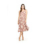 Papillon Courtney - Sleeveless Floral Dress in Mauve