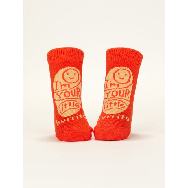 Blue Q Lil Burrito/Farts Baby Socks