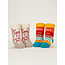 Blue Q I'm New/Screaming Baby Socks