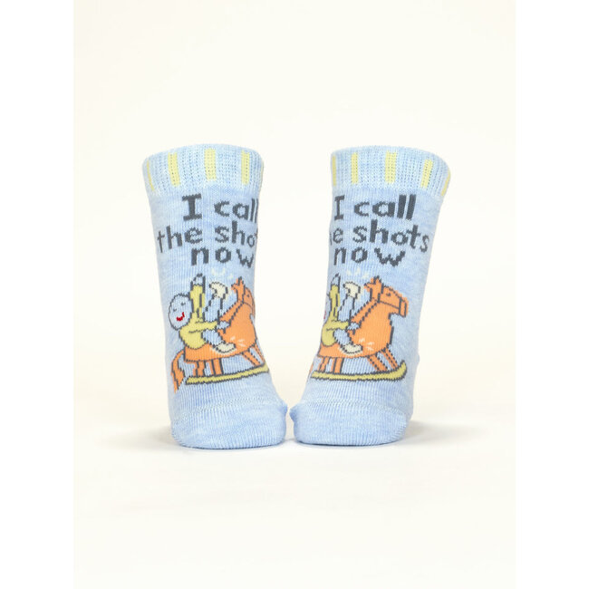 Blue Q Call Shots/Baby Time Baby Socks