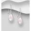 Sterling Sterling Teardrop Gemstone Earrings (more colours)
