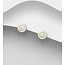 Sterling Sterling Silver Studs- Faux Opal