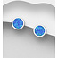 Sterling Sterling Silver Studs- Faux Opal