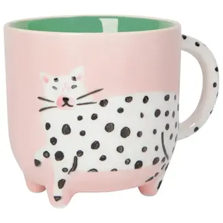 Danica Imports Dotty Cat Critter Mug