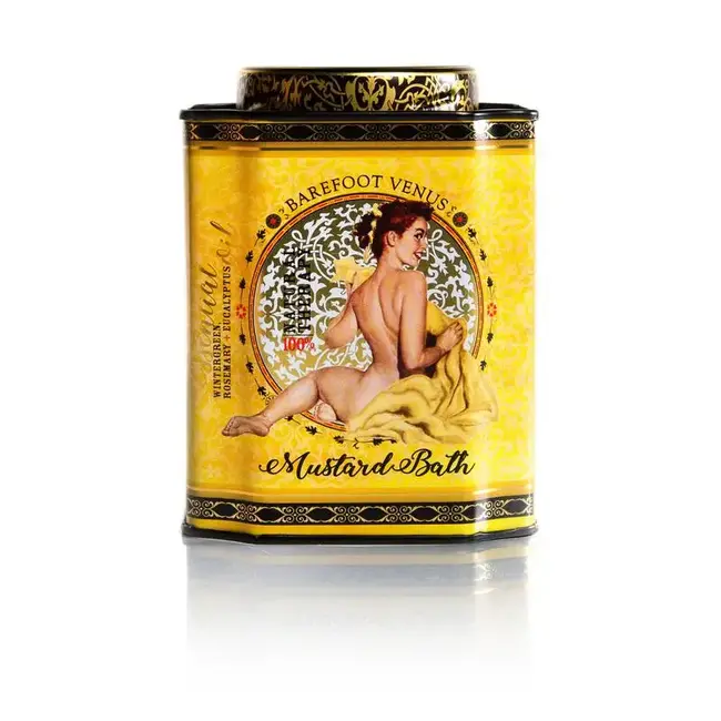 100% Natural Mustard Bath-480gr. Tin