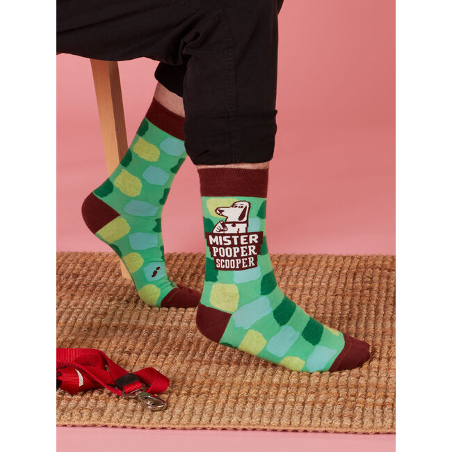 Blue Q Mr. Pooper Scooper Men's Socks