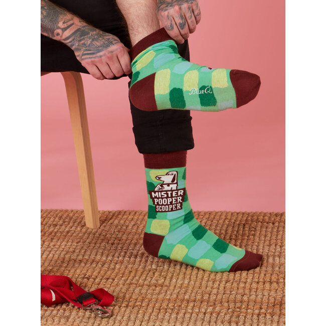 Blue Q Mr. Pooper Scooper Men's Socks