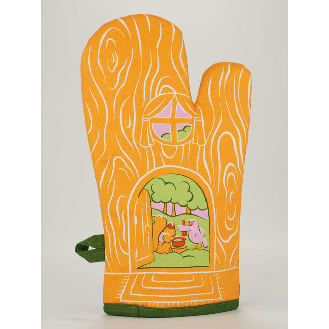 Blue Q Wine In My Mouth Oven Mitt