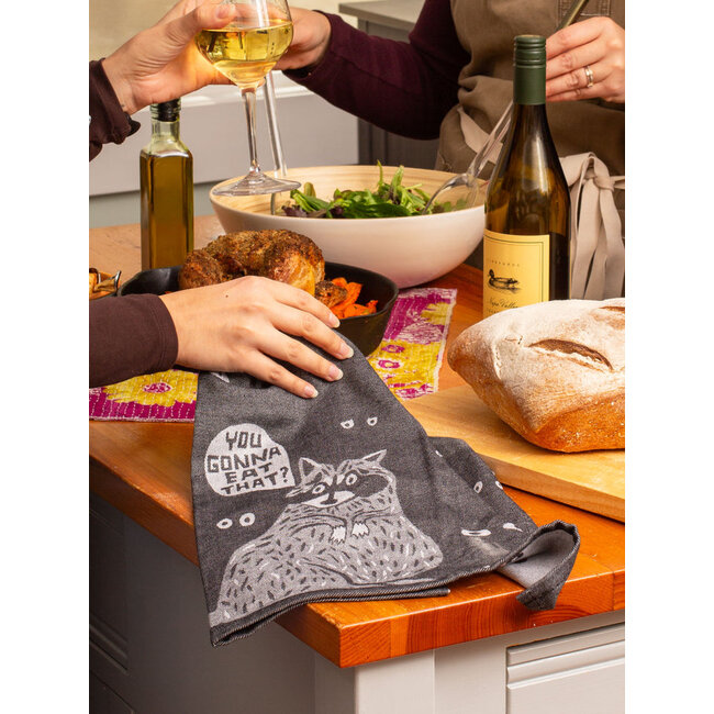 Blue Q You Gonna Eat That Dish Towel